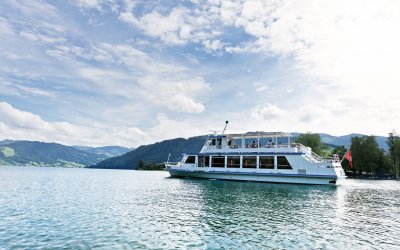 Schifffahrt auf dem Ägerisee © Ägerisee Schifffahrt AG