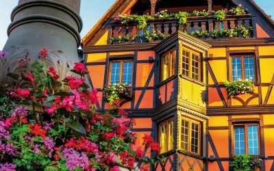 Fachwerk am Marktplatz von Obernai © ines39 - Fotolia-fotolia.com