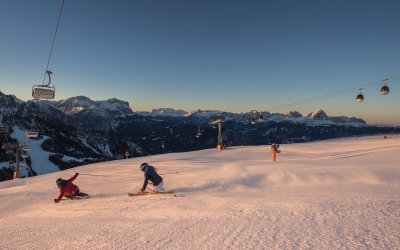 Skifahren am Kronplatz © TVB Kronplatz/Harald Wisthaler