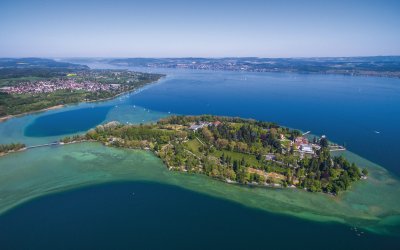 Blick auf die Insel Mainau © Pixxs - stock.adobe.com