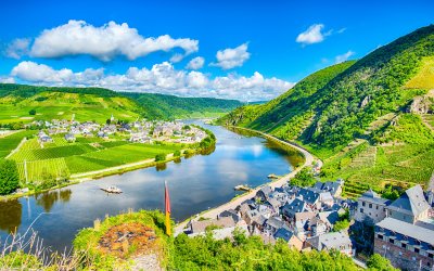 Blick auf Beilstein an der Mosel © Harald Tedesco - stock.adobe.com