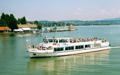 Schiffsfahrt auf dem Bodensee