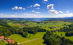 Chiemsee in Bayern, Deutschland