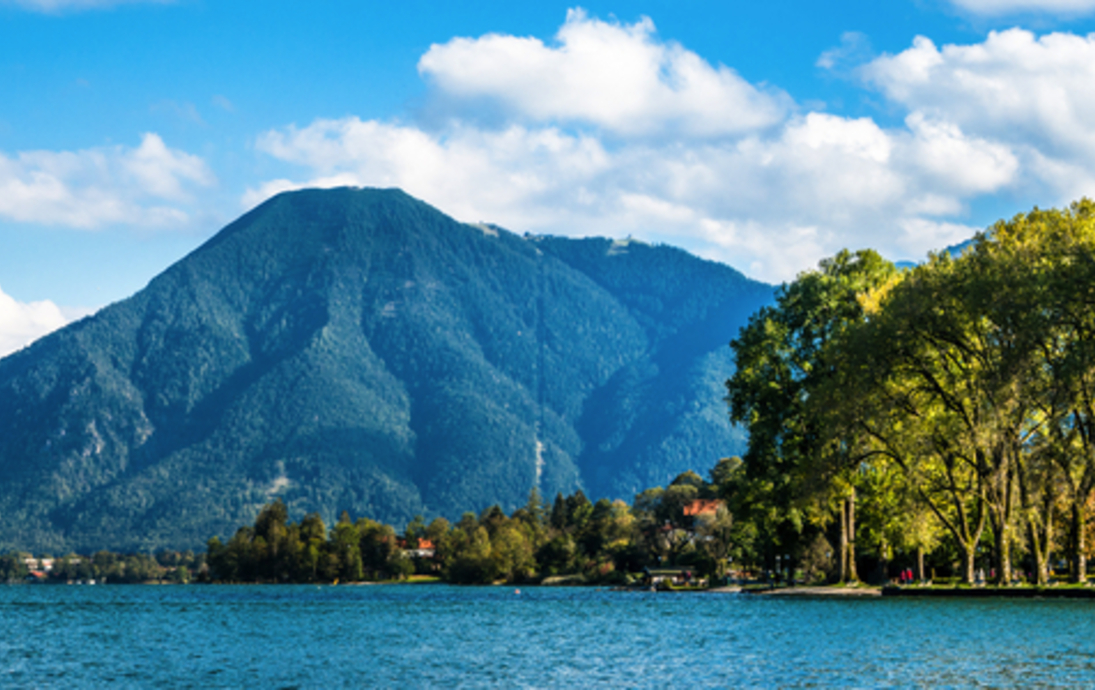 Tegernsee in Bayern, Deutschland