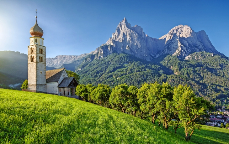 Seis am Schlern in den Dolomiten, Italien