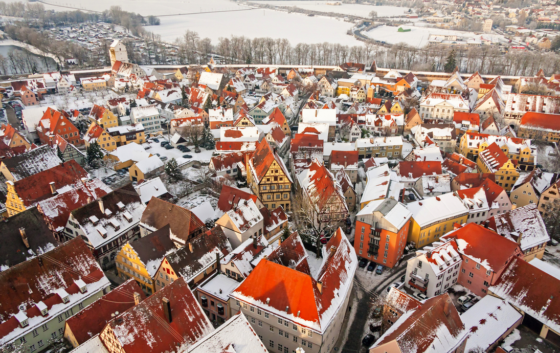 winterliches Nördlingen