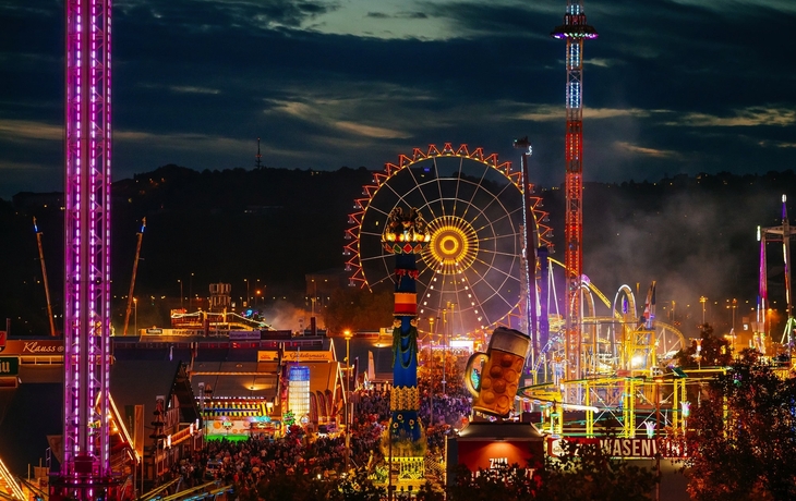 Cannstatter Wasen in Stuttgart, Deutschland