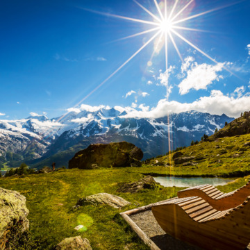Bergwelt in Saas-Fee - © M.Jaeger - Fotolia