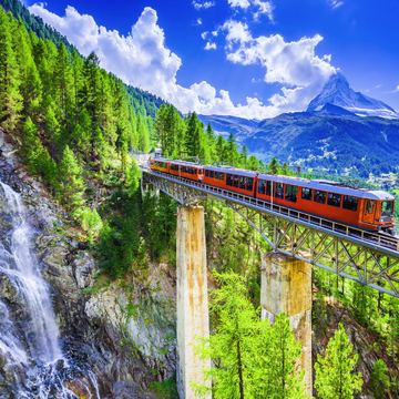 Gornergratbahn in Zermatt in der Monte-Rosa-Region in der Schweiz - ©emperorcosar - stock.adobe.com
