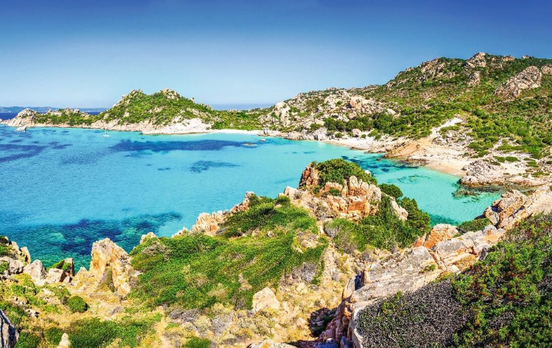 Insel La Maddalena vor der Nordostküste Sardiniens