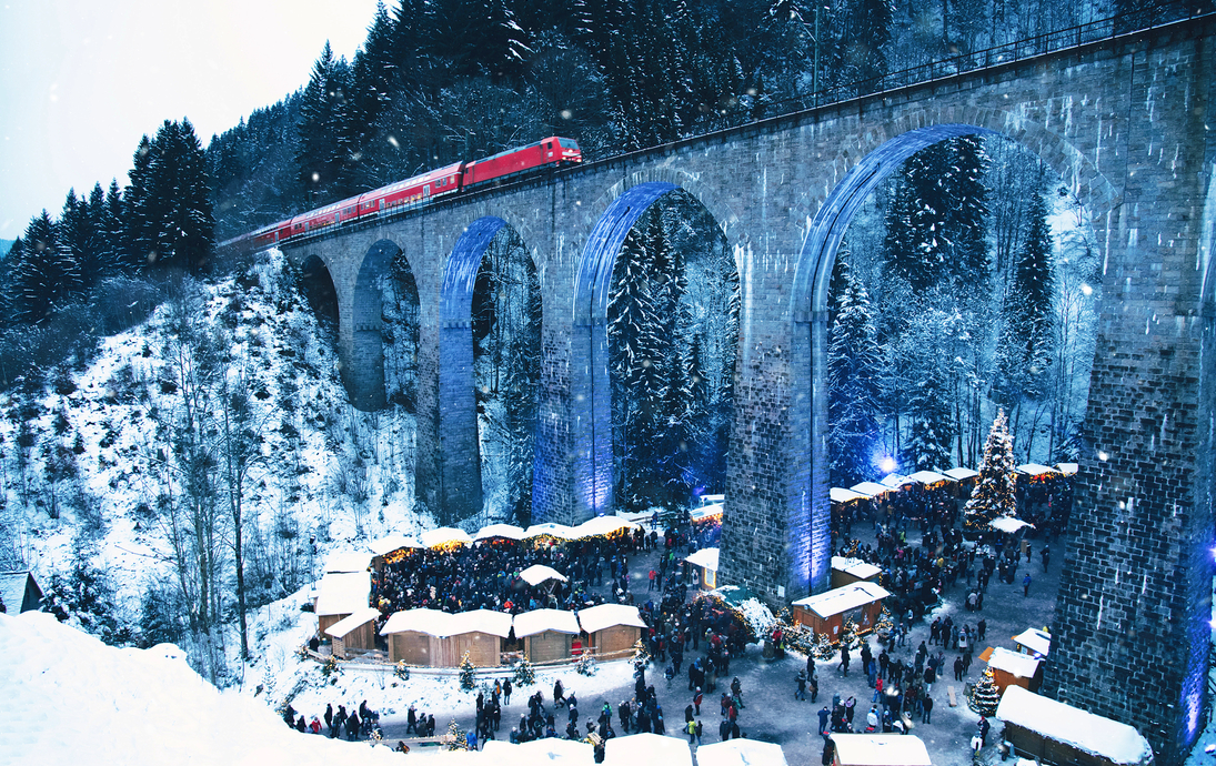 Weihnachtsmarkt in der Ravennaschlucht