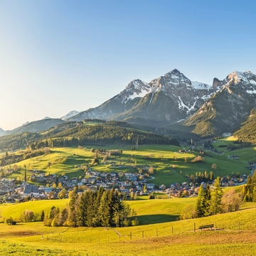 Alpendorf Maria Alm im Salzburger Land, Österreich