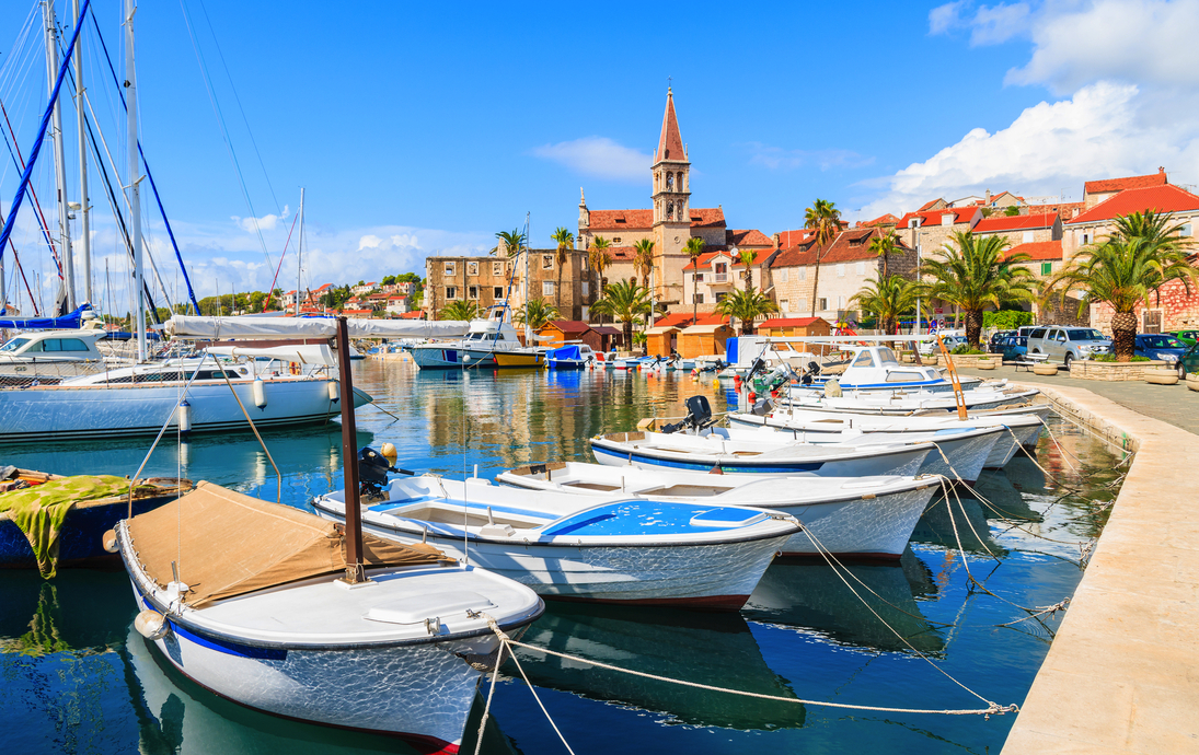 Hafen von Milna auf der Insel Brac
