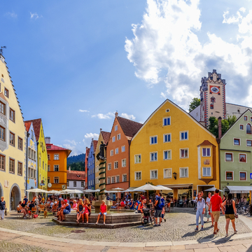 Altstadt von Füssen - © Sina Ettmer - stock.adobe.com