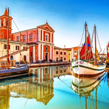Cesenatico in der Emilia-Romagna, Italien - © GoneWithTheWind - Fotolia