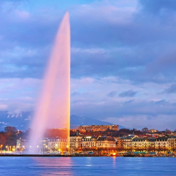 Übersicht über Genf, Schweiz - © andreykr - stock.adobe.com
