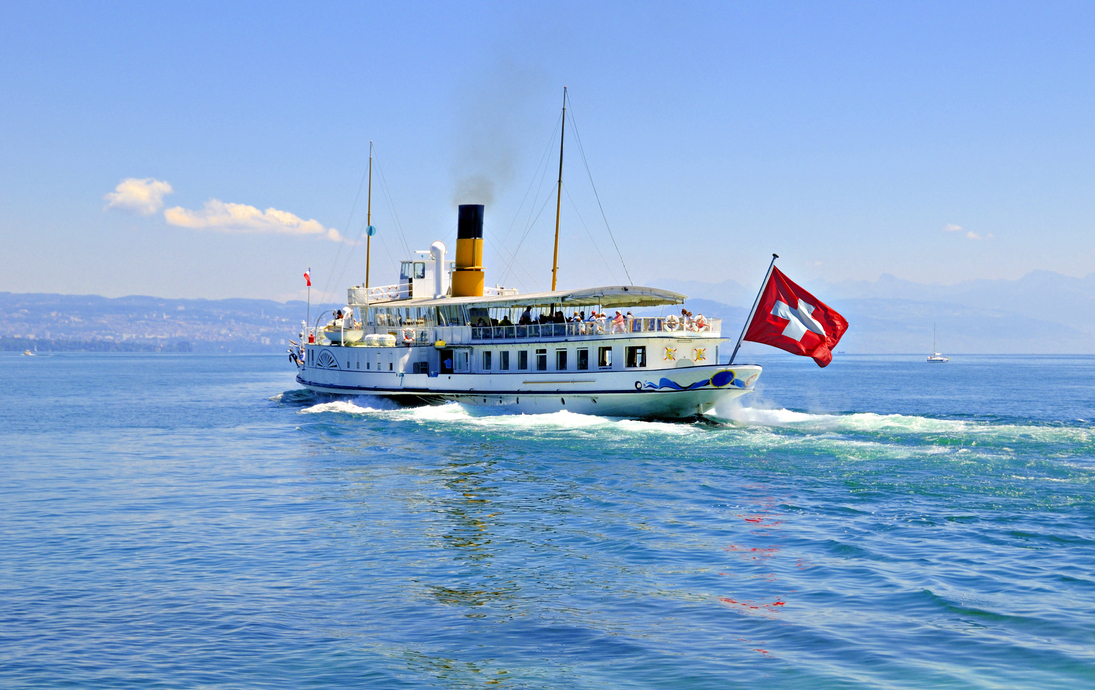 Schifffahrt Genfersee