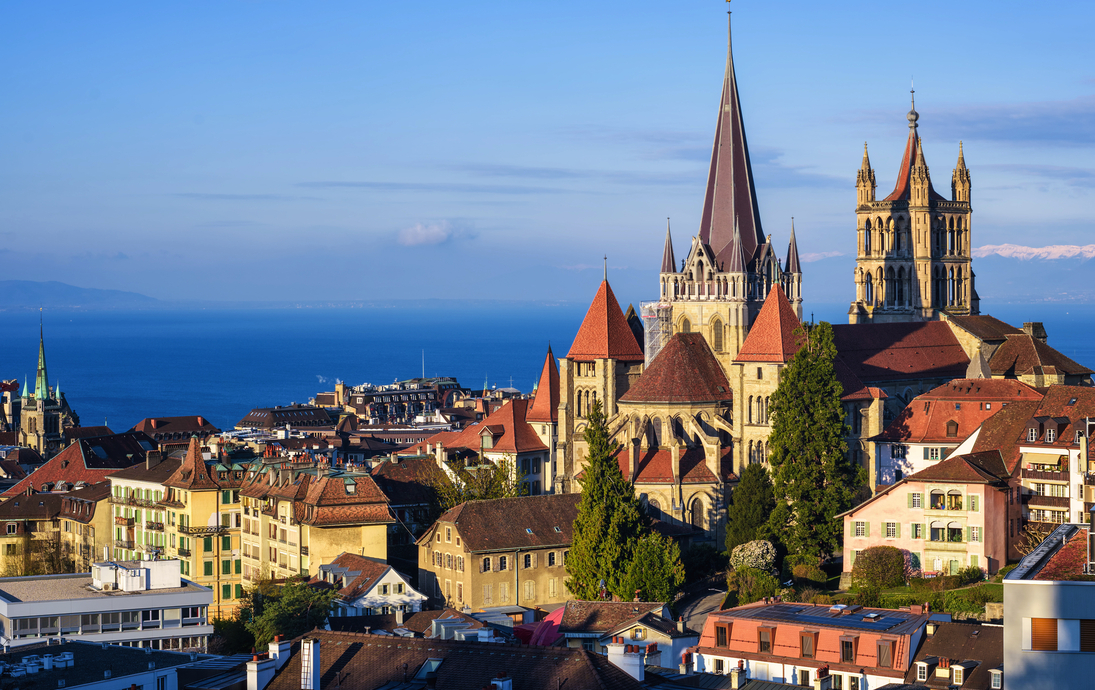 Lausanne, Stadt am Genfersee