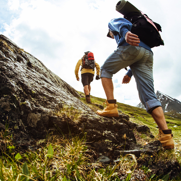 Gruppe von Wanderern auf einem Berg - © Kirill - stock.adobe.com