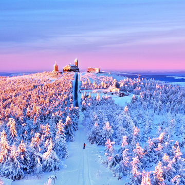 Winter auf dem Fichtelberg - © Jenny Sturm - stock.adobe.com