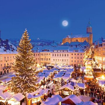 Weihnachtsmarkt in Annaberg-Buchholz im Erzgebirge, Deutschland - © StockPixstore - Fotolia