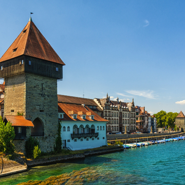 Rheintorturm in Konstanz am Bodensee