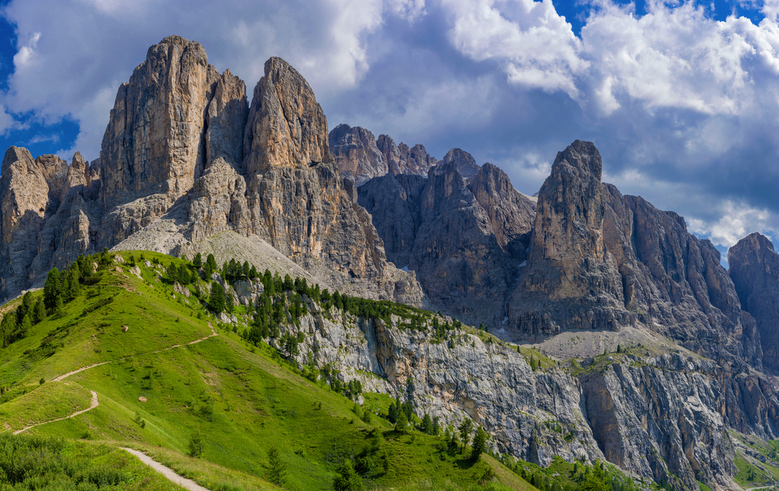 Grödner Joch - Nationalpark Dolomiten
