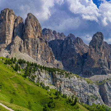 Grödner Joch - Nationalpark Dolomiten - © Harald Tedesco - stock.adobe.com