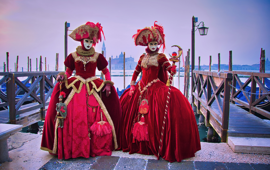 Karneval in Venedig, Italien