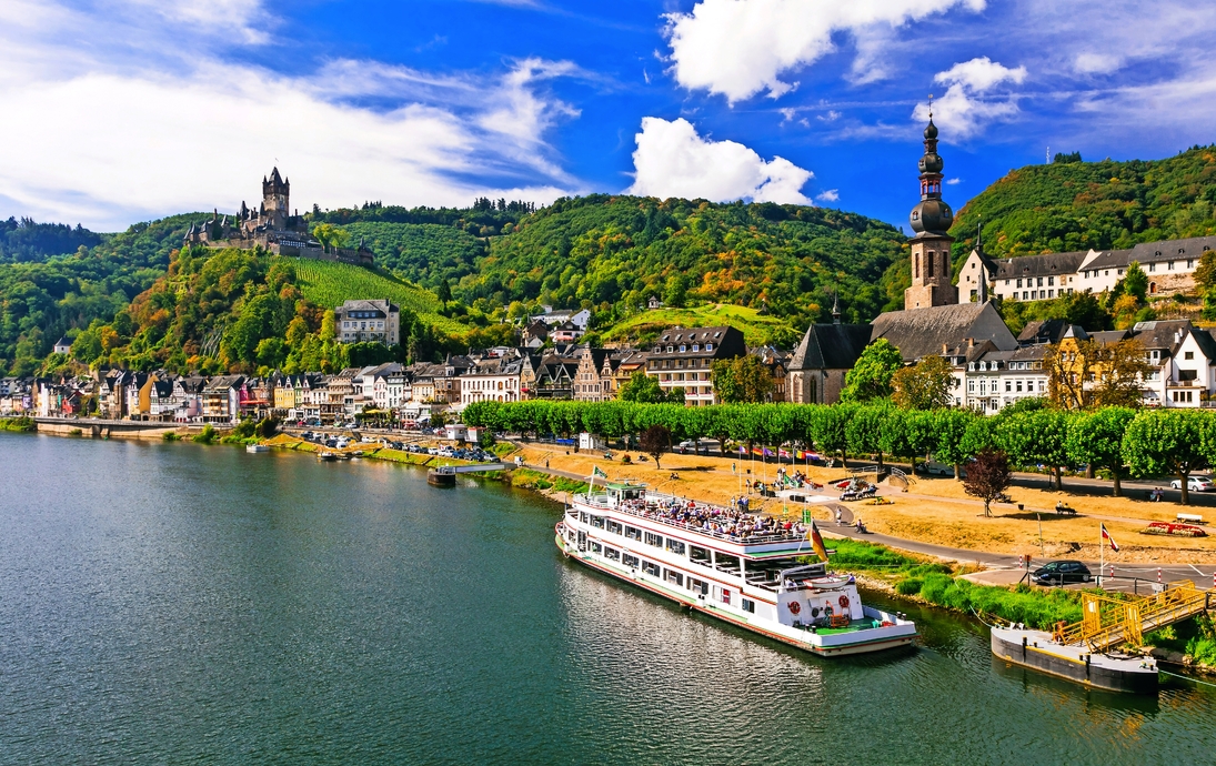Cochem in Rheinland-Pfalz, Deutschland