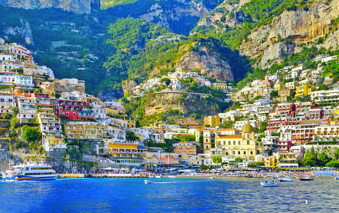 Positano an der Amalfiküste