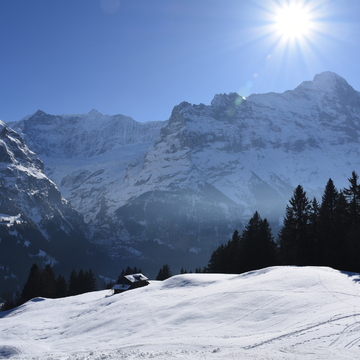 Eiger in Grindelwald, Schweiz - © Â©Alexander - stock.adobe.com