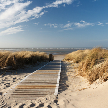Nordsee-Strand auf Langeoog