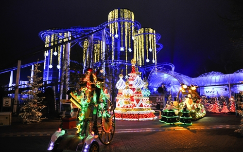 Winterzauber im Europa-Park in Rust