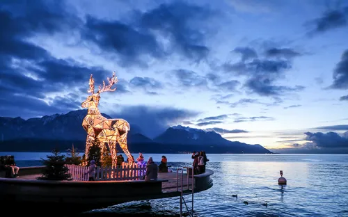 Weihnachtsmarkt Montreux
