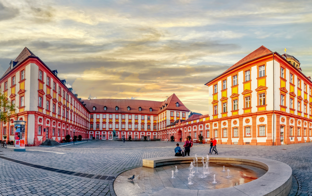 Altstadt von Bayreuth, Deutschland