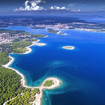 Luftbild von Kap Kamenjak im südlichsten Istrien, Kroatien - ©mmphoto - stock.adobe.com
