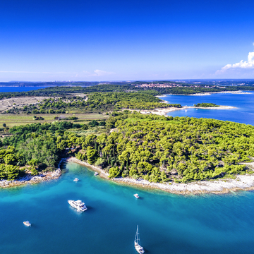 Luftbild von Kap Kamenjak im südlichsten Istrien, Kroatien - ©mmphoto - stock.adobe.com